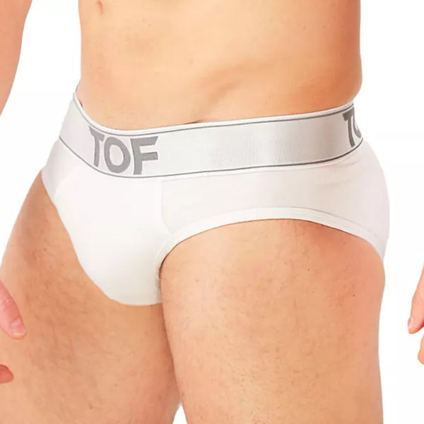 Weißer Dan Brief mit klassischer Premium Eleganz von TOF Paris – Ansicht 3
