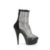DELIGHT-1009 Stiefelette Netz Schwarz von Pleaser – Ansicht 5