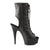DELIGHT-1016 Plateau Stiefeletten Schwarz | Pleaser
