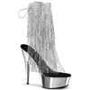 DELIGHT-1017RSF Plateau Stiefeletten Transparent | Pleaser