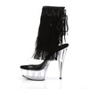 DELIGHT-1017TF Plateau Stiefeletten Schwarz | Pleaser