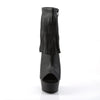 DELIGHT-1019 Plateau Stiefeletten Schwarz | Pleaser
