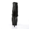DELIGHT-1019 Plateau Stiefeletten Schwarz | Pleaser