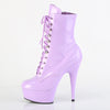 DELIGHT-1020 Plateau Stiefeletten Lila Lack von Pleaser – Ansicht 3