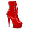 DELIGHT-1020 Stiefelette Rot | Pleaser