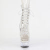DELIGHT-1021C - Plateau Peeptoe Stiefeletten - Transparent von Pleaser – Ansicht 2