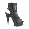DELIGHT-600-18 Plateau Stiefeletten Schwarz von Pleaser – Ansicht 5