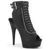 DELIGHT-600-18 Plateau Stiefeletten Schwarz von Pleaser