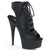 DELIGHT-600-20 Plateau Stiefeletten - Matt Schwarz | Pleaser