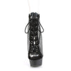 DELIGHT-600-33RM Plateau Stiefeletten - Schwarz von Pleaser – Ansicht 2