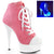 DELIGHT-600SK-02 Plateau Stiefeletten Sneakers Rosa | Pleaser