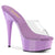 DELIGHT-601 Plateau Pantoletten Lila Lack | Pleaser