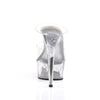 DELIGHT-602 Plateau Pantoletten schwarz | Pleaser