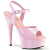 DELIGHT-609 - Plateau High Heel Sandaletten - Rosa Lack | Pleaser