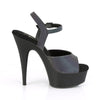 DELIGHT-609REFL Plateau Sandaletten Grün/Schwarz | Pleaser