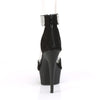 DELIGHT-625 Plateau Sandaletten - Schwarz | Pleaser