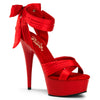 DELIGHT-668 Sandaletten Plateauschuhe Rot | Pleaser
