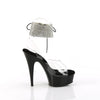 DELIGHT-691-2RS - Plateau High Heel Sandaletten - Schwarz von Pleaser – Ansicht 5