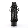 DELIGHT-696LC Plateau Stiefeletten transparent | Pleaser