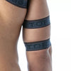 Armband Harness Denim-Style - Elastisch, Komfortabel, Blau | TOF Paris