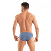 Bikini Herren Denim-Look - eng anliegend, verstellbar & komfortabel, Blau | TOF Paris
