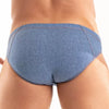 Bikini Herren Denim-Look - eng anliegend, verstellbar & komfortabel, Blau | TOF Paris