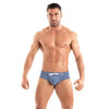Badehose Denim-Optik - stylisch, schnell trocknend & robust, Blau | TOF Paris