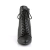 Stiefelette DIVINE-1020 - Schwarz von Pleaser Pink Label – Ansicht 2