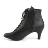 Stiefelette DIVINE-1020 - Schwarz von Pleaser Pink Label – Ansicht 3