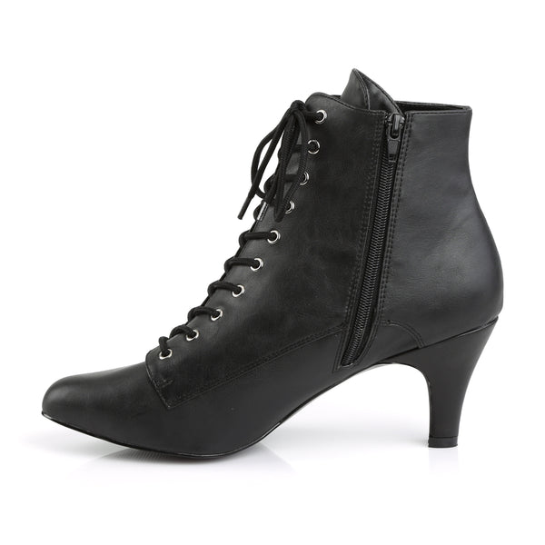 Stiefelette DIVINE-1020 - Schwarz von Pleaser Pink Label – Ansicht 3