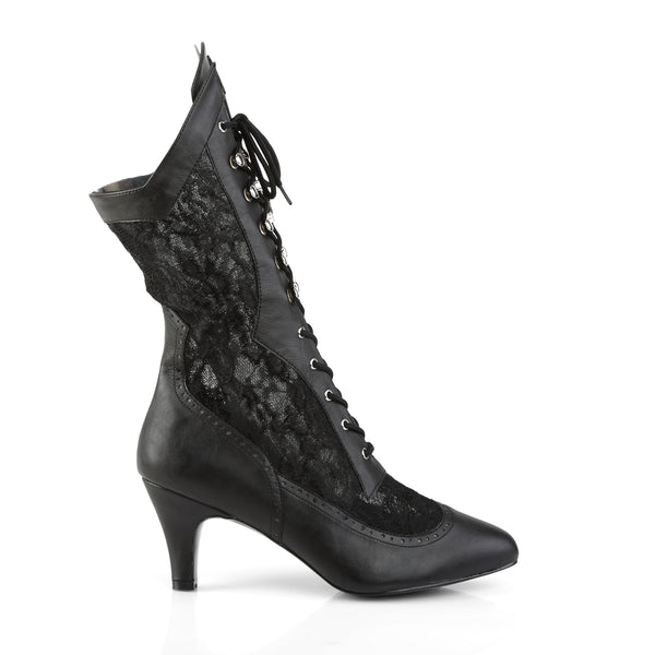 DIVINE-1050 Stiefeletten Schwarz von Pleaser Pink Label – Ansicht 5