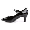 DIVINE-440 Mary Jane Pumps Lack Schwarz | Pleaser Pink Label SALE