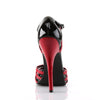 DOMINA-412 Pumps Schwarz/Rot | Devious SALE