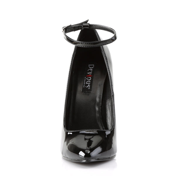 DOMINA-431 Pumps Schwarz von Devious – Ansicht 2