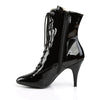 DREAM-1020 Stiefeletten Schwarz Lack von Pleaser Pink Label – Ansicht 3