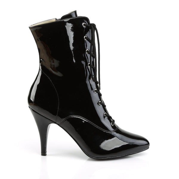 DREAM-1020 Stiefeletten Schwarz Lack von Pleaser Pink Label – Ansicht 5