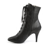 DREAM-1020 Stiefeletten Schwarz Matt von Pleaser Pink Label – Ansicht 3