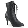DREAM-1020 Stiefeletten Schwarz Matt | Pleaser Pink Label