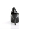 DREAM-428 Pumps Schwarz Lack von Pleaser Pink Label – Ansicht 4