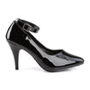 DREAM-431 Pumps Lack Schwarz von Pleaser Pink Label – Ansicht 5