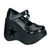 DYNAMITE-03 Plateau Pumps schwarz | DemoniaCult