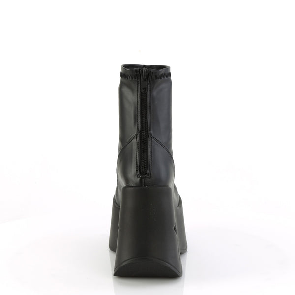 DYNAMITE-100 Plateau Stiefeletten schwarz matt Stern von DemoniaCult – Ansicht 4