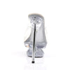 ECLIPSE-601 Plateau Pantoletten Transparent | Pleaser