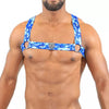 Blaues Elastic-Harness von TOF Paris