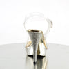 ELEGANT-408 Plateau Sandaletten - Gold von Fabulicious – Ansicht 4