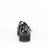 EMILY-23 Plateau Schuhe Schwarz Lack von DemoniaCult – Ansicht 4