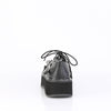 EMILY-32 Plateau Schuhe Schwarz Matt von DemoniaCult – Ansicht 4