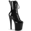 ENCHANT-1040 Plateau Stiefeletten - Schwarz Lack | Pleaser
