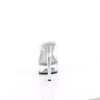 EXCITE-601 - Plateau High Heel Pantoletten - Transparent | Pleaser