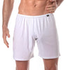 Herren Shorts Exhib It - Elastisch, leicht & schnelltrocknend weiß | TOF Paris